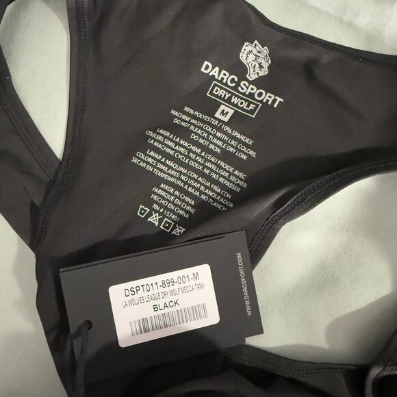 Darc Sport LA Wolves League Dry Wolf Mecca Tank, Black, Medium - Picture 4 of 4